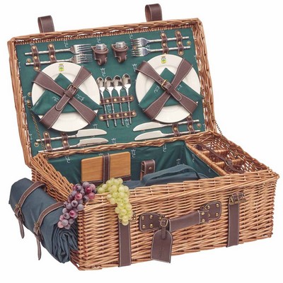 – picknickkorb für 4 personen – champs-elysà©es grün